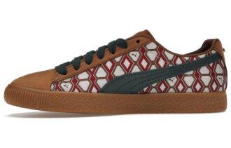 PUMA x Dapper Dan Clyde Vintage «Pre-Game Runway – Marrón»