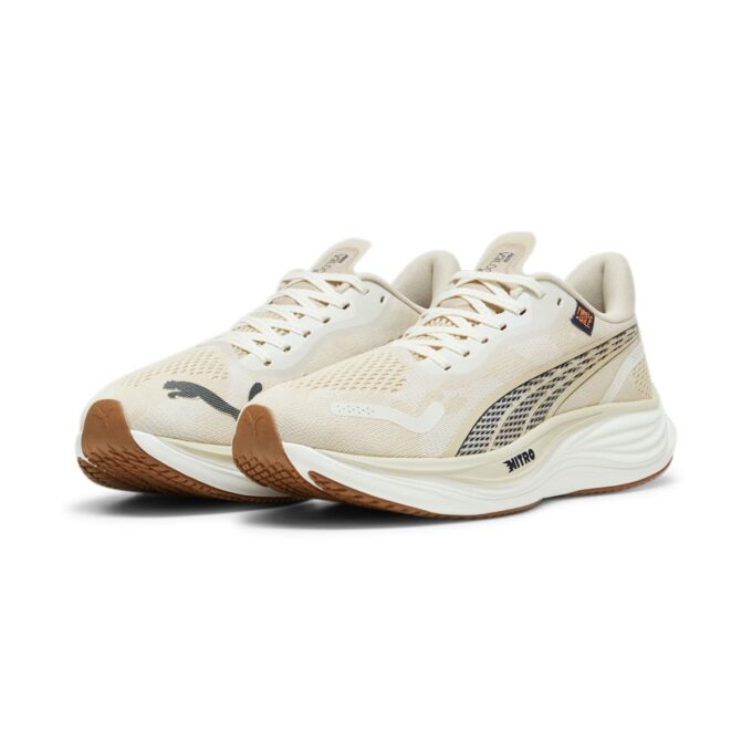 PUMA x First Mile Velocity Nitro 3 «Masilla Gris Vapor»