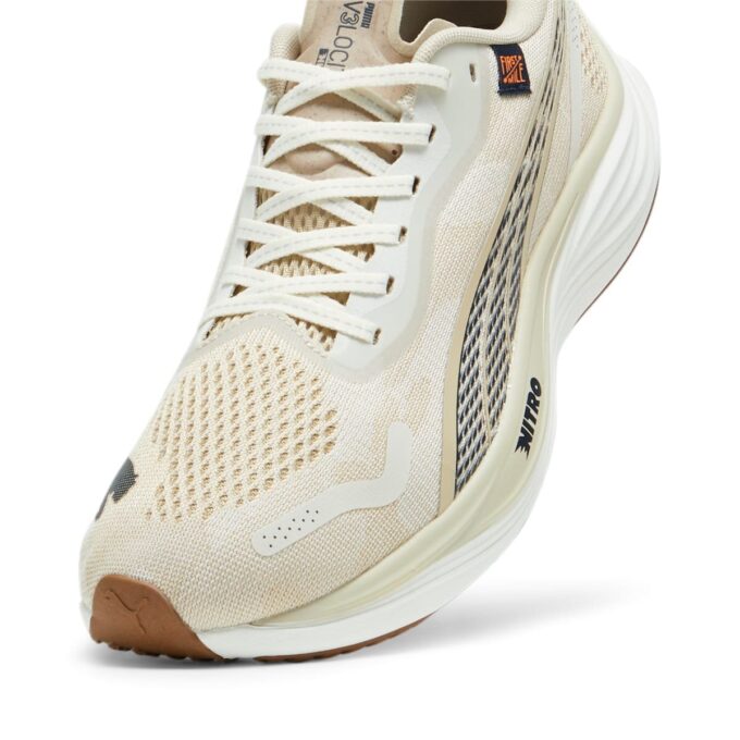 PUMA x First Mile Velocity Nitro 3 «Masilla Gris Vapor»