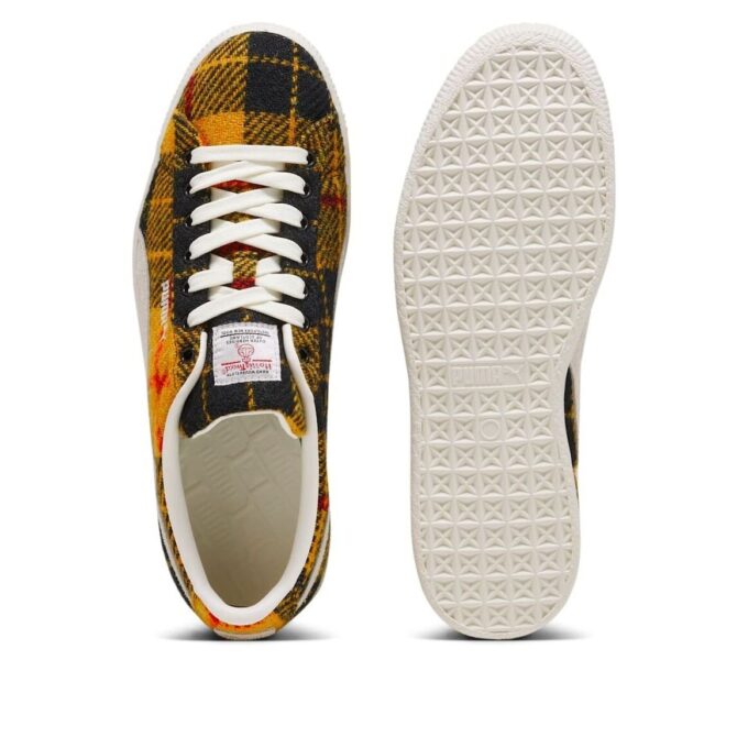 PUMA x Harris Tweed Suede Vintage «Amarillo Tartán»