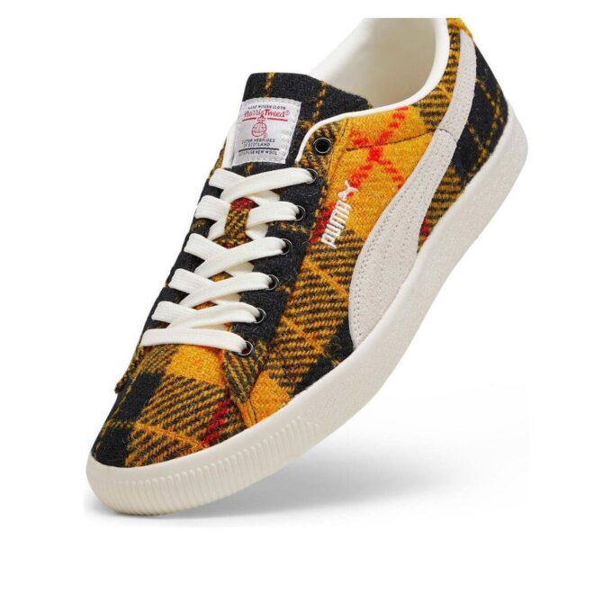 PUMA x Harris Tweed Suede Vintage «Amarillo Tartán»