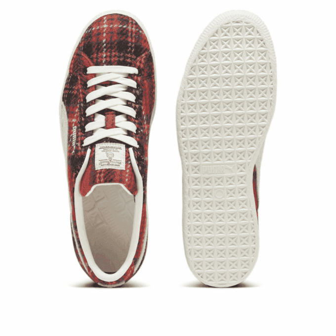 PUMA x Harris Tweed Suede Vintage «Tartan Red»