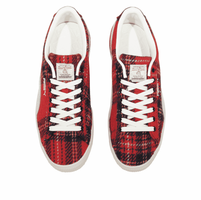 PUMA x Harris Tweed Suede Vintage «Tartan Red»