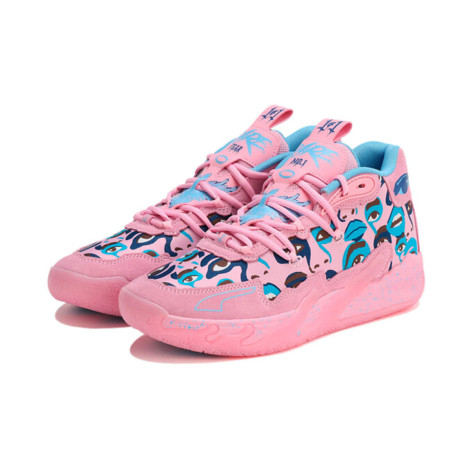 PUMA x Kid Super MB.03 «Rosa Lila Team Azul Claro»