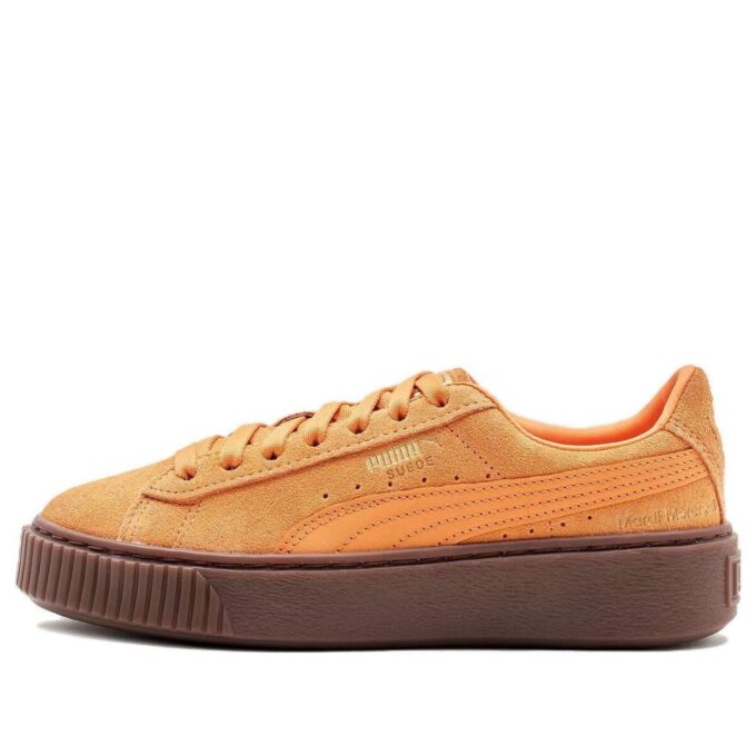 PUMA x Mardi Mercdi Suede Platform «Orange Brown»