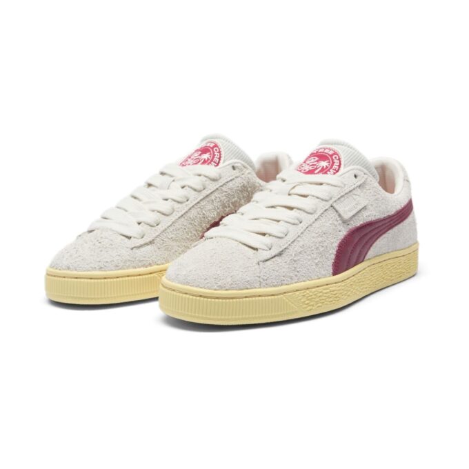 PUMA x Palm Tree Crew Suede R «Gris vapor» Rojo club