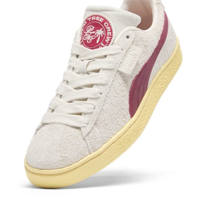 PUMA x Palm Tree Crew Suede R «Gris vapor» Rojo club