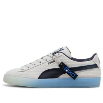 PUMA x Playstation Suede «Gris Glacial Azul Marino»