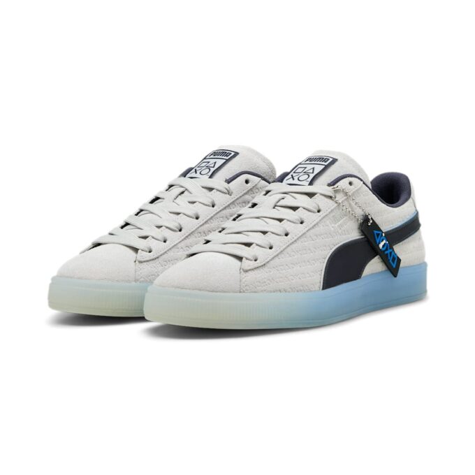 PUMA x Playstation Suede «Gris Glacial Azul Marino»