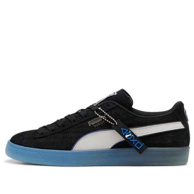 PUMA x Playstation Suede «Negro Gris Glacial»