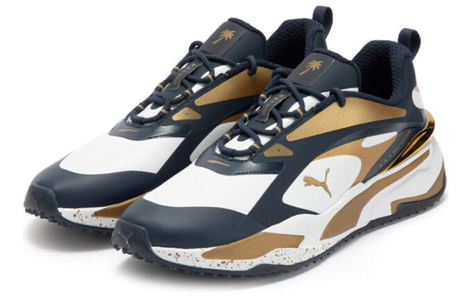 PUMA x Ptc Gs-Fast «Azul Dorado Blanco»