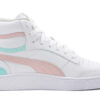 Ralph Sampson Mid K Zapatillas de caña media en blanco, rosa y azul