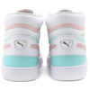 Ralph Sampson Mid K Zapatillas de caña media en blanco, rosa y azul