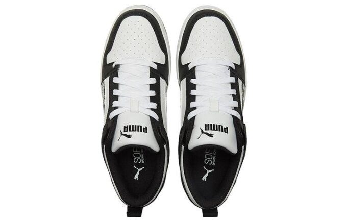 Rebound LayUp Low «Camuflaje negro y blanco»