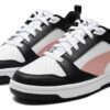 Rebound V6 Low «Blanco Futuro Rosa Negro»