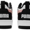 Rebound V6 Low «Blanco Futuro Rosa Negro»