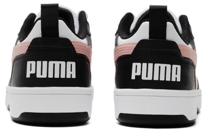 Rebound V6 Low «Blanco Futuro Rosa Negro»