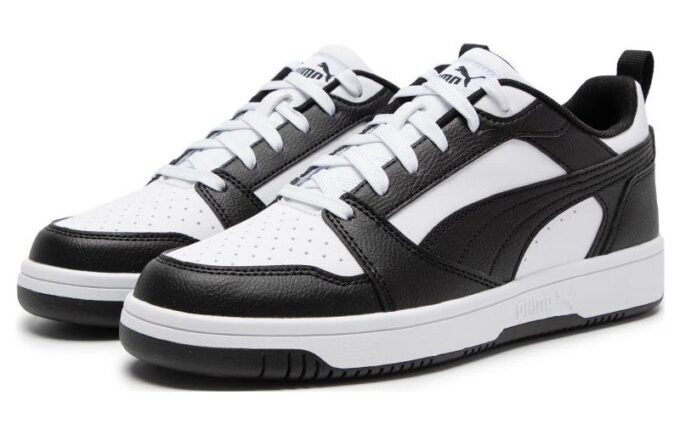 Rebound V6 Low «Negro Blanco»