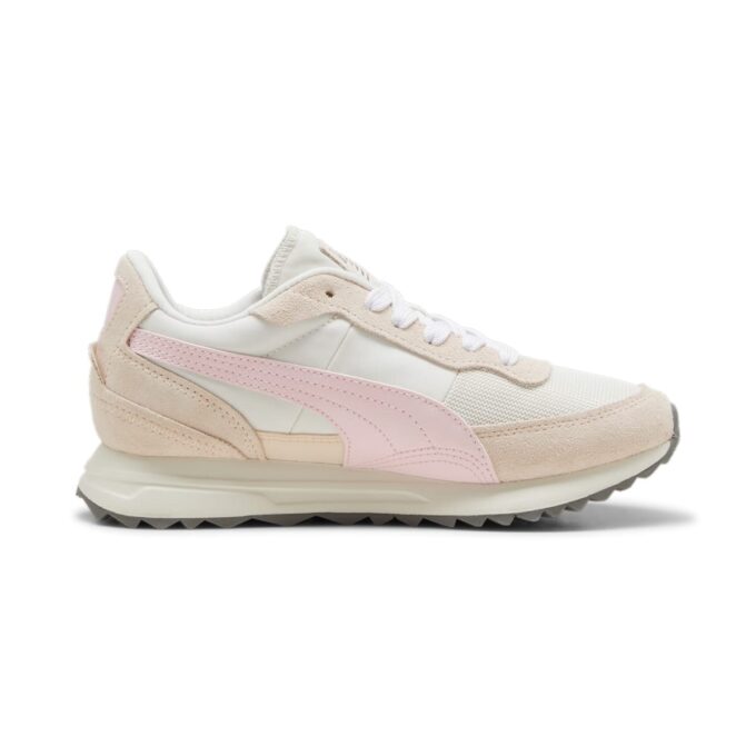 Road Rider Suede «Blanco Rosa Sutil»