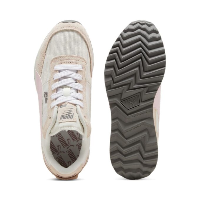 Road Rider Suede «Blanco Rosa Sutil»