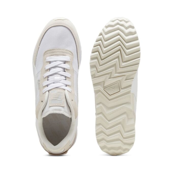 Road Rider Suede «Blanco Vapor Gris»