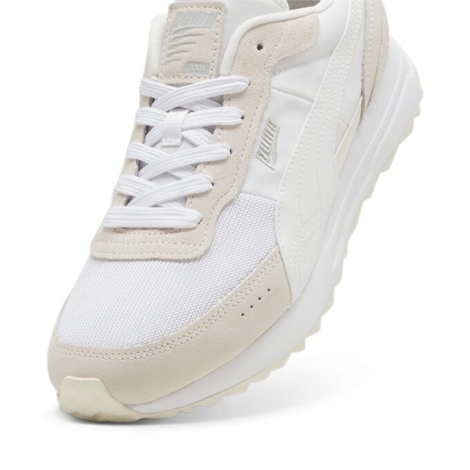Road Rider Suede «Blanco Vapor Gris»