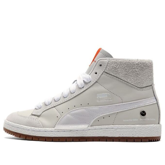 ROARINGWILD x Ralph Sampson 70 Mid «Gris Blanco Naranja»