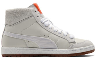 ROARINGWILD x Ralph Sampson 70 Mid «Gris Blanco Naranja»