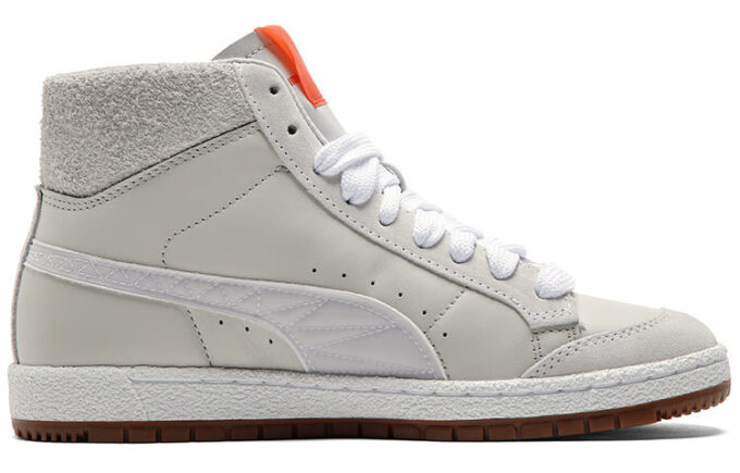 ROARINGWILD x Ralph Sampson 70 Mid «Gris Blanco Naranja»
