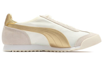 Roma OG Nylon «Metálico – Blanco Susurro Equipo Dorado»