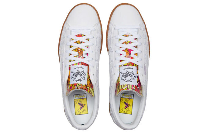 Romero Britto x Basket «Bordado – Goma Blanca»