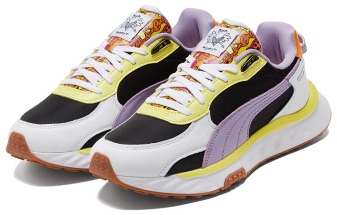 Romero Britto x Wild Rider «Chicle White Limelight»