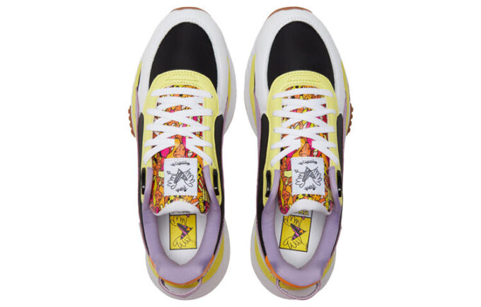 Romero Britto x Wild Rider «Chicle White Limelight»