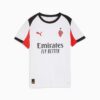 Réplica de la camiseta de fútbol de visitante del AC Milan 25/26 para niños grandes