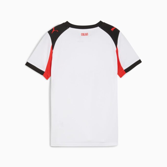 Réplica de la camiseta de fútbol de visitante del AC Milan 25/26 para niños grandes