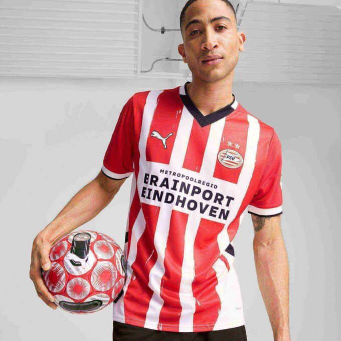 Réplica de la camiseta de fútbol local del PSV Eindhoven 24/25 para hombre Réplica de la camiseta de fútbol local del PSV Eindhoven 24/25 para hombre