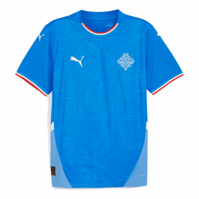 Réplica de la camiseta local de Islandia 24 «Azul»