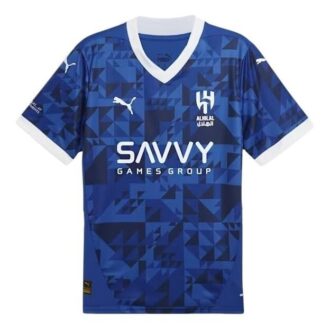 Réplica de la camiseta local del AlHilal Saudi FC 24/25 «Azul»