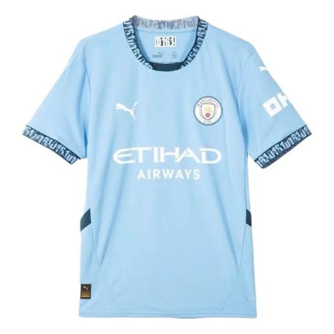 Réplica de la camiseta local del Manchester City 24/25 «Azul»
