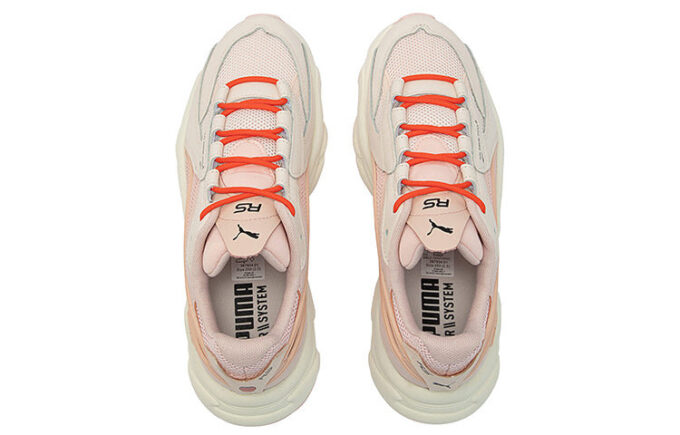 Rs-Connect Athleisure – Zapatillas deportivas informales unisex, color beige y rosa