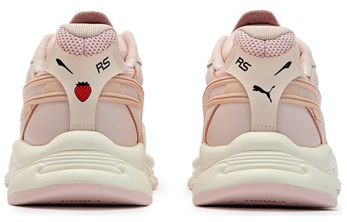 Rs-Connect Athleisure – Zapatillas deportivas informales unisex, color beige y rosa