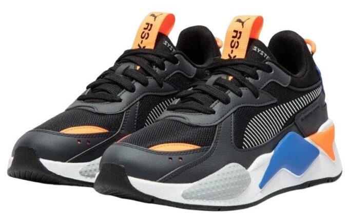 RS-X Geek «Negro Gris Fuerte»