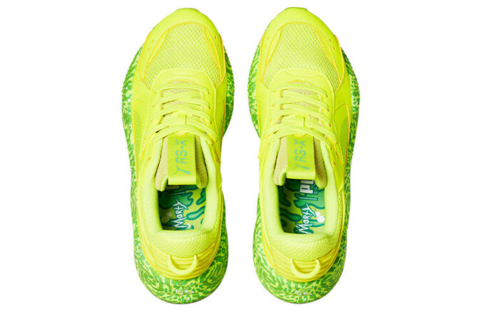 RS-X x Rick y Morty «Amarillo Seguridad»