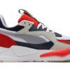 RS-Z – Zapatillas deportivas retro antideslizantes con amortiguación de impactos, color rojo y blanco