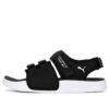 Sandalia Leadcat City «Negro y blanco»