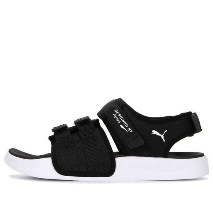 Sandalia Leadcat City «Negro y blanco»
