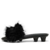 Sandalias con tacos de gato (WMNS) x FENTY «Chic Fur Black»