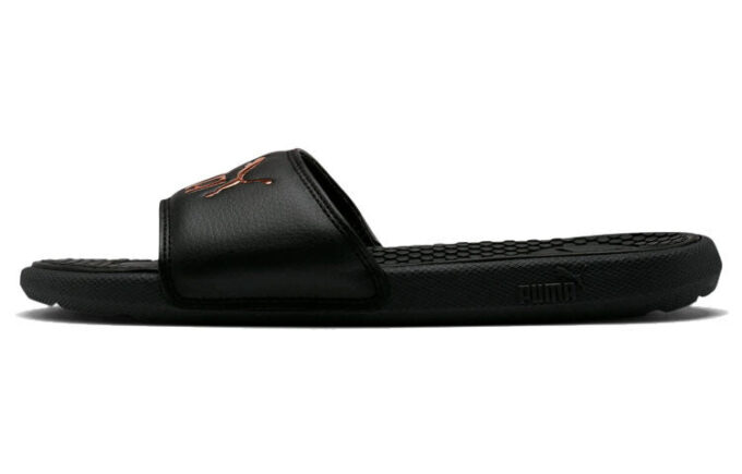 Sandalias Cool Cat «Negro Oro Rosa» para mujer