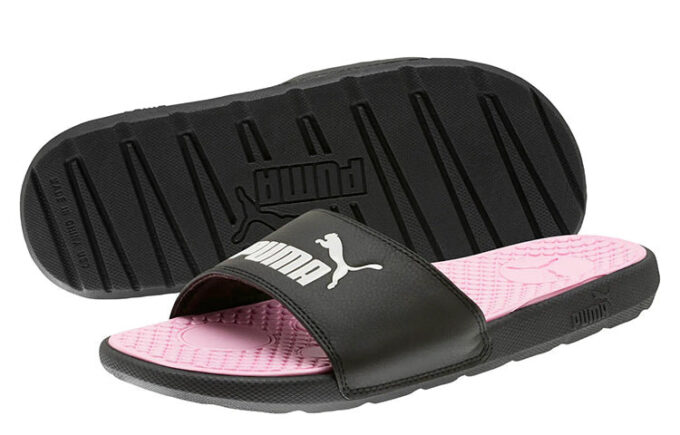 Sandalias Cool Cat «Negro Rosa Pálido» para mujer