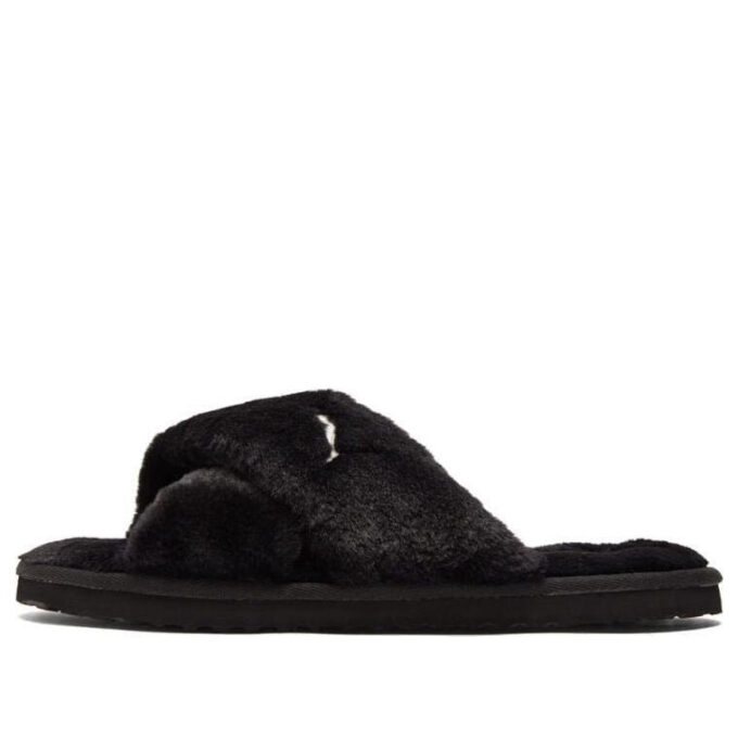 Sandalias Fluff X Strap «Negras» para mujer